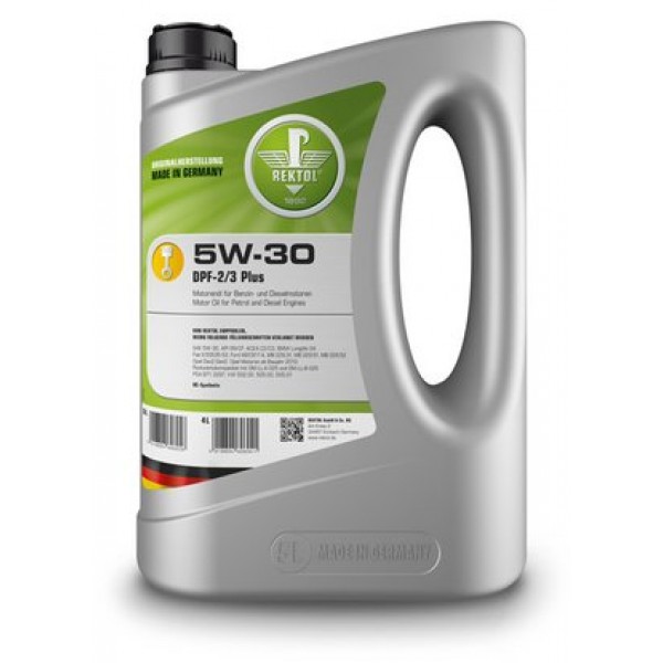 Rektol 5W-30 DPF-2/3 PLUS (5W-30 GM DPF) 5л  Моторное масло