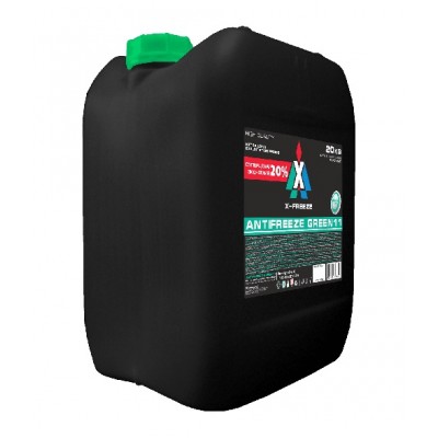 Антифриз X-freeze Green 11 (зеленый) 20 кг
