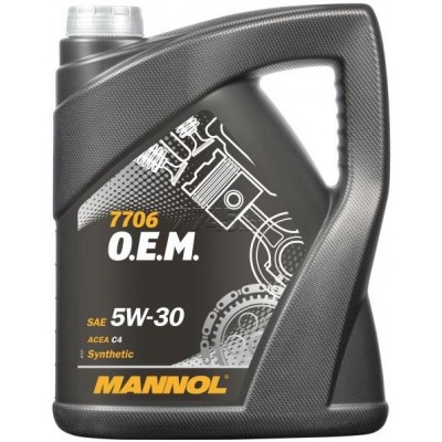 MANNOL 7706 OEM for Renault Nissan 5W-30 C4 5л
