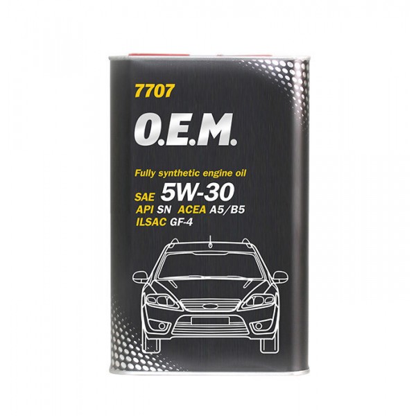 MANNOL 7707 OEM for Ford Volvo 5W-30 SN/CF 1л METAL
