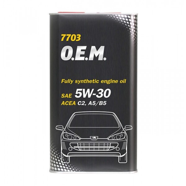 MANNOL 7711 OEM for Daewoo GM 5W-40 SN/CF 1л METAL
