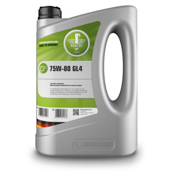 REKTOL  75W-80 GL4 5л Трансмиссионное масло