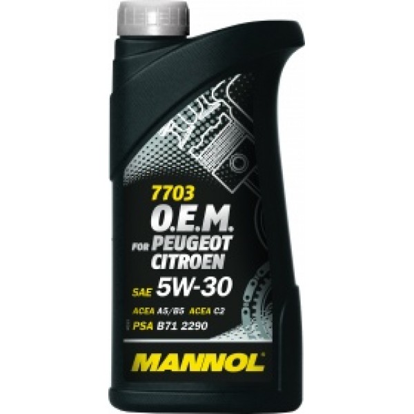 MANNOL 7703 OEM for Peugeot Citroen 5W-30 1л