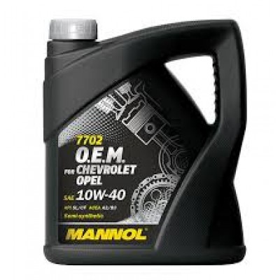 MANNOL 7702 OEM for Chevrolet Opel 10W-40 SL/CF 4л