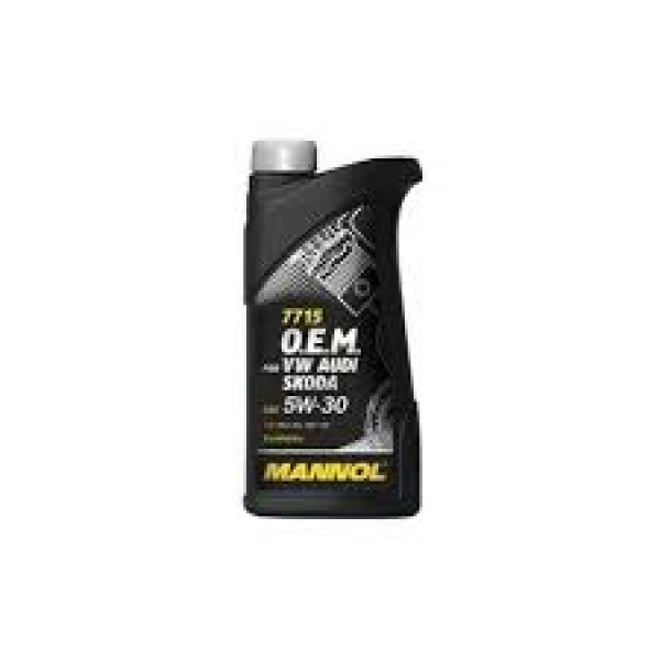MANNOL 7715 OEM for VW Audi Skoda 5W-30 SN/SM/CF 1л