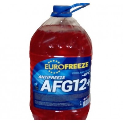 EUROFREEZE Antifreeze AFG 12+ -40C 10кг (9л) Красный