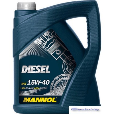 Моторное масло Mannol Diesel 15W-40 API CG-4/CF-4/CF/SL 5л