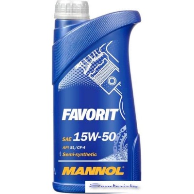 Моторное масло Mannol Favorit 15W-50 1л