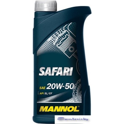Моторное масло Mannol Safari 20W-50 API SL/CF 1л