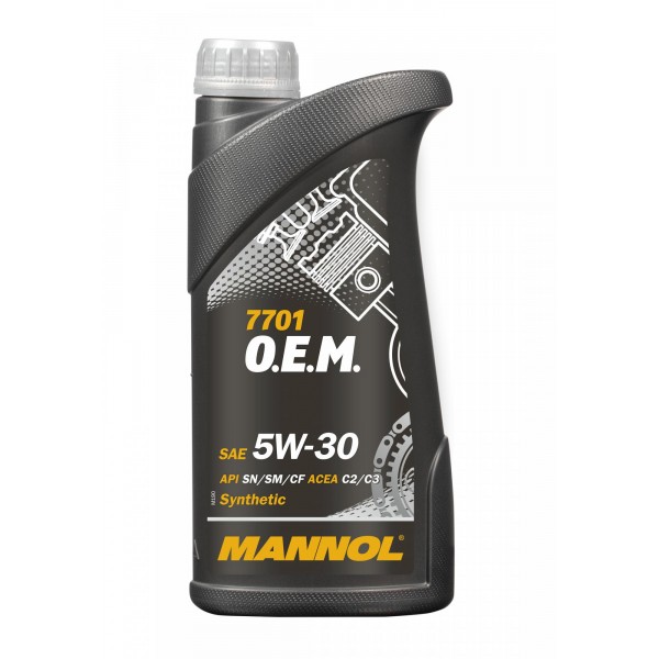 MANNOL 7701 OEM for Chevrolet Opel  5W-30 SN/SM/CF 1л