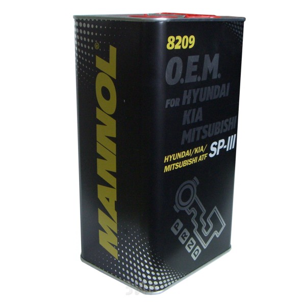 MANNOL 8209 OEM ATF SP-III 1л METAL