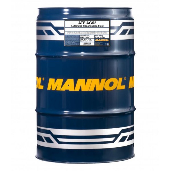MANNOL ATF AG52 Automatic Special (VW, Audi) 60л SP