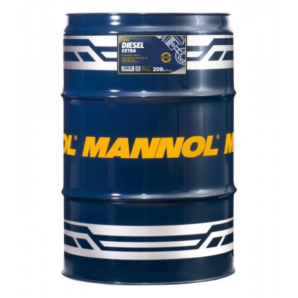 MANNOL Diesel Extra 10W-40 CH-4/SL 208л
