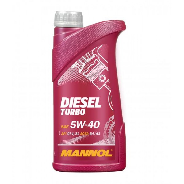 MANNOL Diesel Turbo 5W-40 CI-4/SL 1л