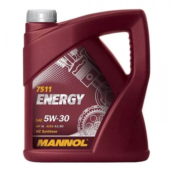 MANNOL Energy 5W-30  API SL A3/B3 4л+1л