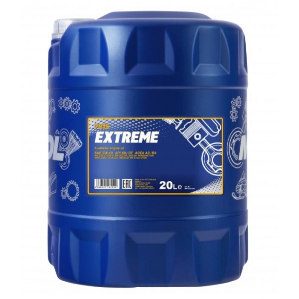 MANNOL Extreme 5W-40 SN/CF 20л