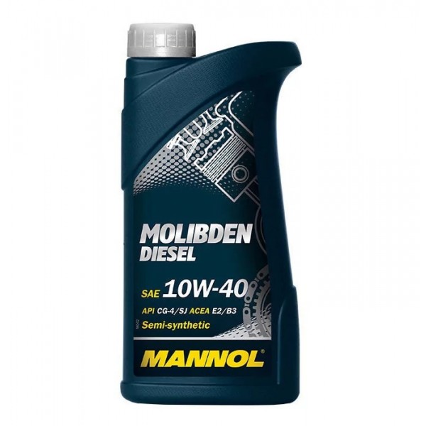MANNOL Molibden Diesel 10W-40 CG-4/CF-4/SJ 1л