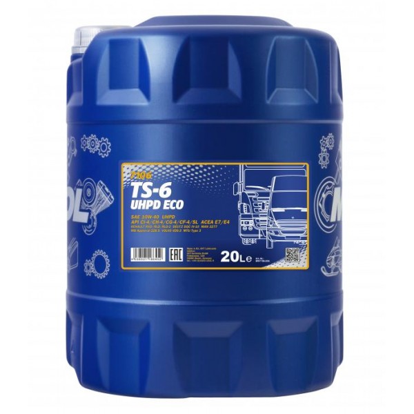 MANNOL TS-6 UHPD 10W-40 Eco 20л