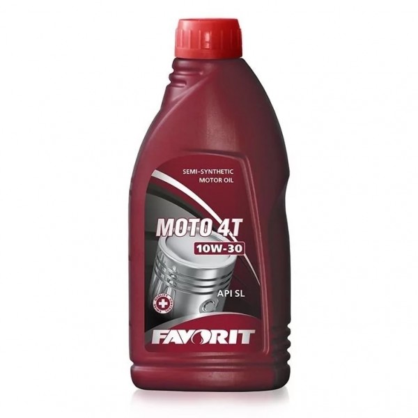 FAVORIT 4-TAKT SAE 10W30 API SL MOTO 1л