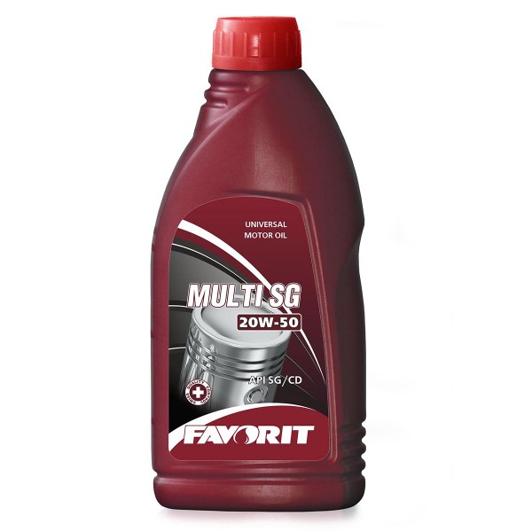 FAVORIT Active Protect Mineral Oil 20W-50 API SG/CD 1л