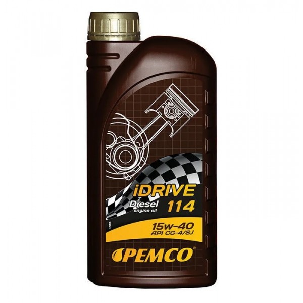 PEMCO iDRIVE 114 15W-40 CG-4/CF-4/CF/SL 1л