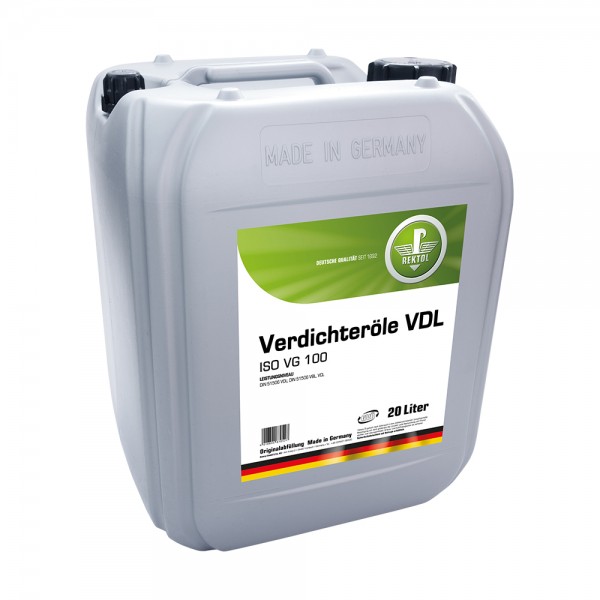 Rektol VDL 100  20л  Компрессорное масло