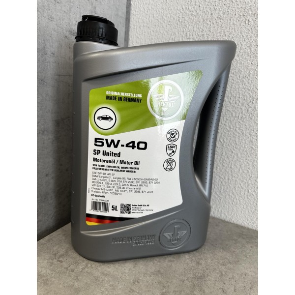 REKTOL 5W-40 SP United  5л  Моторное масло