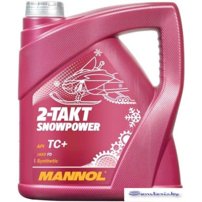 Моторное масло Mannol 2-Takt Snowpower 4л